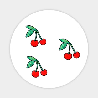 3 Cherries Magnet